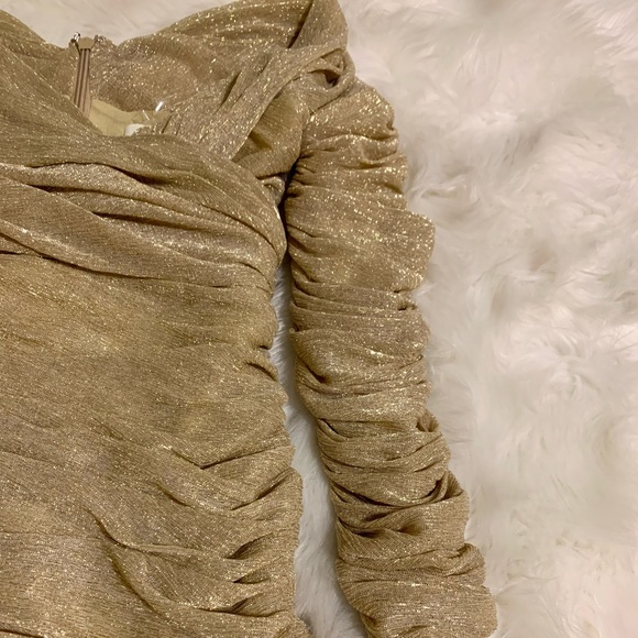 House of CB Gold Felicity Dress - Picture 9 of 11